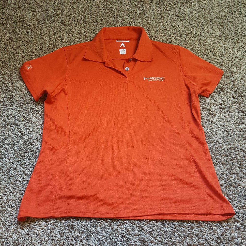 Orange Golf Top